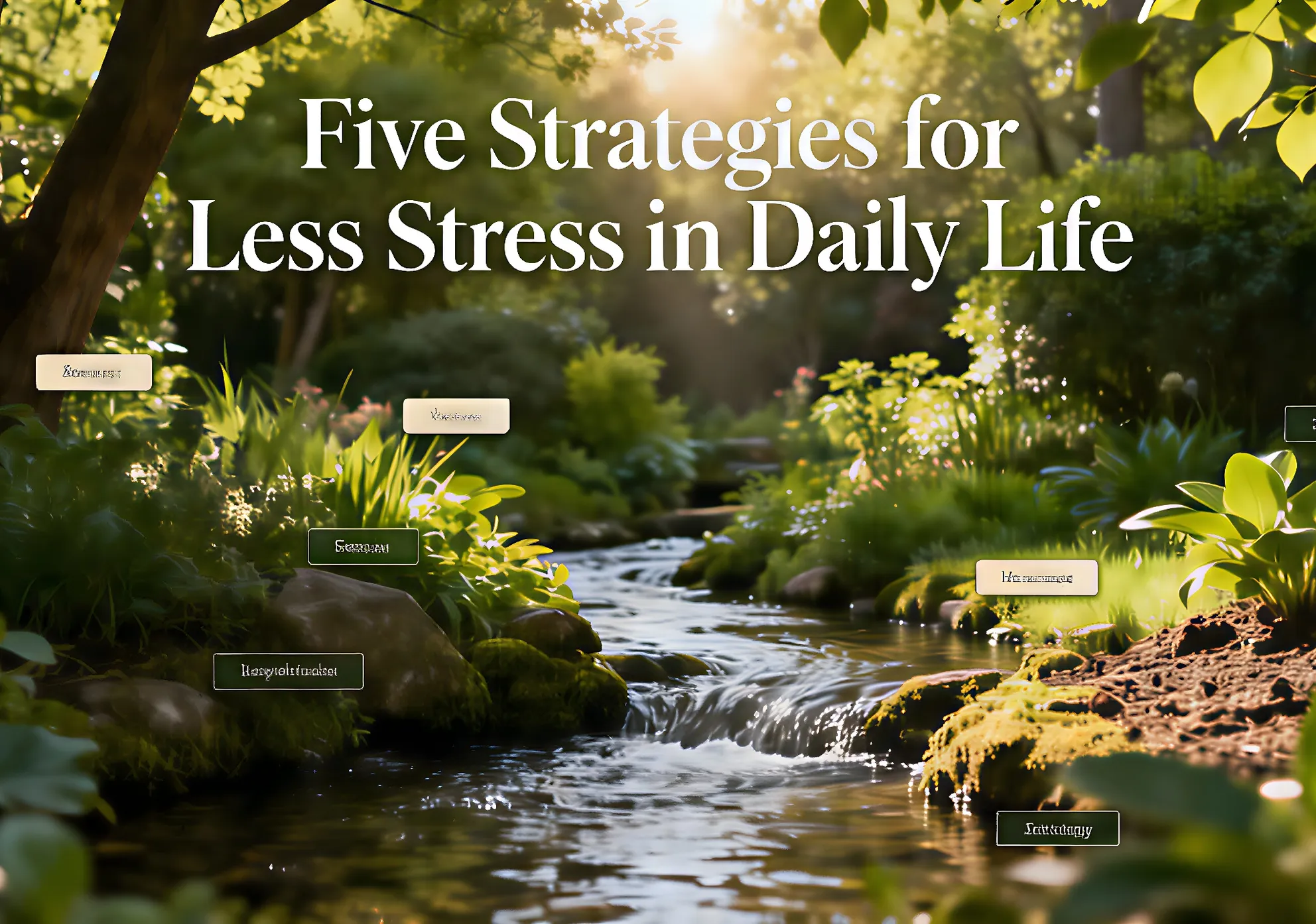 Cinco estrategias para reducir el estrés en la vida cotidiana