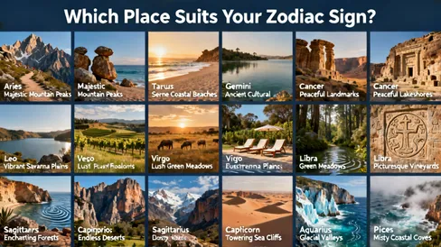 Quale luogo si adatta al tuo segno zodiacale?