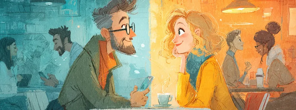 L'imprevista discrepanza tra incontri online e realtà